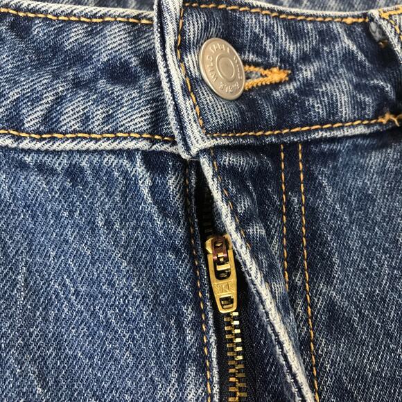 Wild Fable Super High Rise Baggy Torn Knees Distressed Grunge Jeans Size 12/31 - Picture 5 of 11